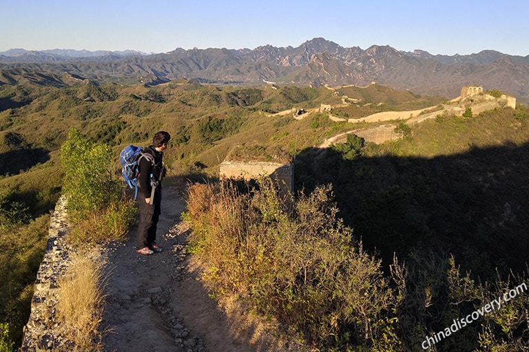 Franck from France visited Gubeikou Great Wall in October 2019