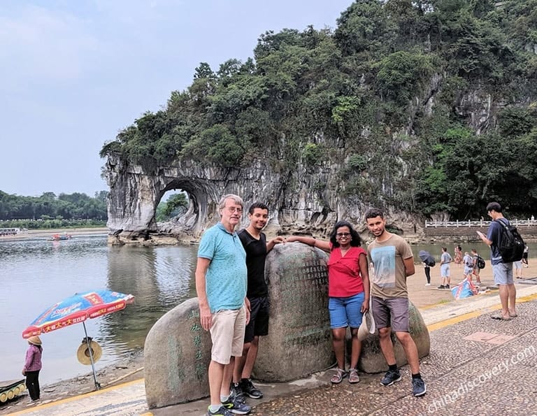 Gerhard's Group from Germany  - Elephant Trunk Hill