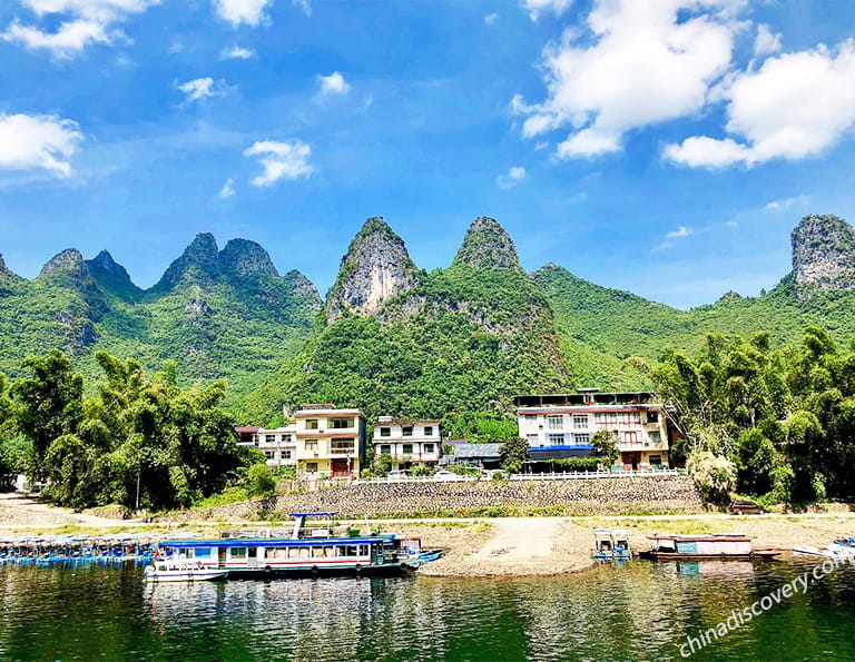 Santos from Canada - Li River Cruise, Guilin