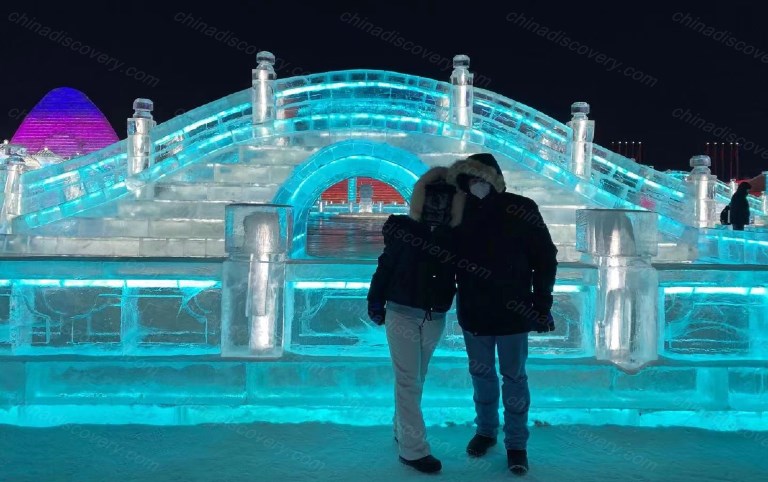 Janislene from Brazil - Harbin Ice and Snow World