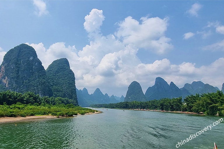 Claire from UK - Li River, Guilin