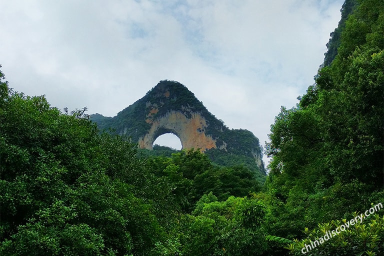 Claire from UK - Moon Hill, Yangshuo