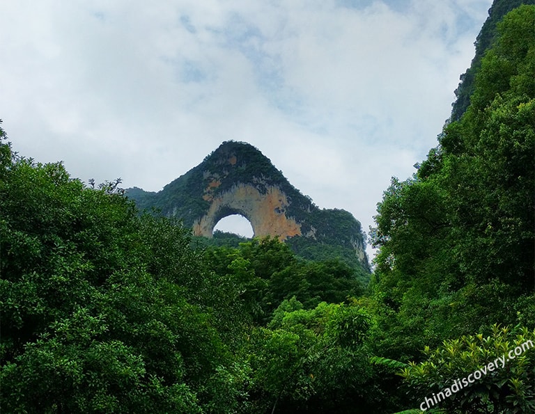 Claire from UK - Moon Hill, Yangshuo