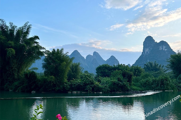 Claire from UK - Yulong River, Yangshuo