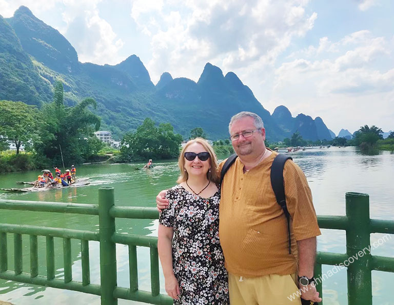 Delma from Ireland - Yulong River, Yangshuo, Guilin