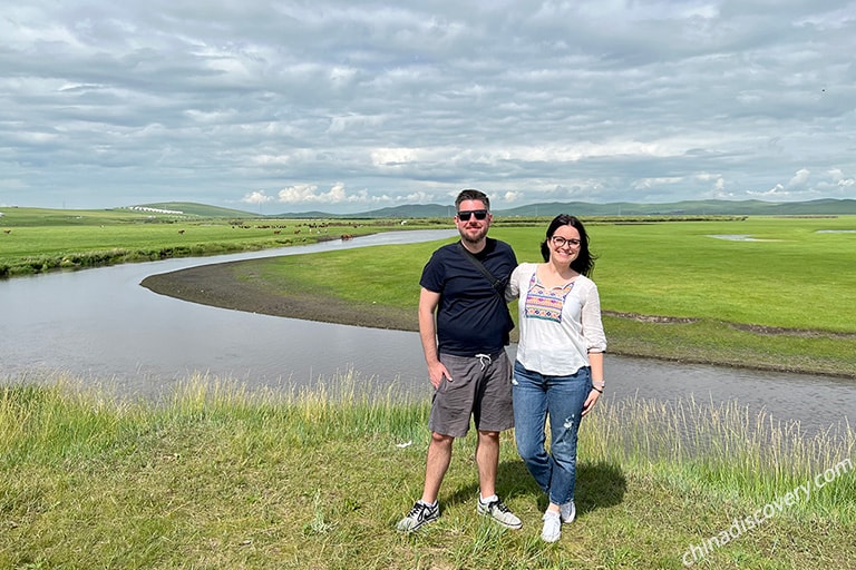 Ewan's Family from UK from visited beautiful Hulunbuir Grassland in July 2022 Ewan's Family from UK from visited beautiful Hulunbuir Grassland in July 2022