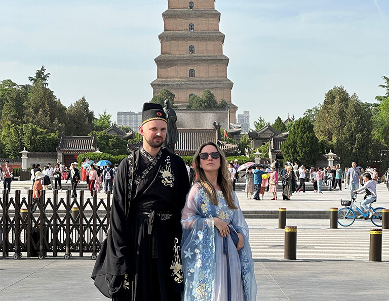 Big Wild Goose Pagoda - Mr. Mazurek from Poland