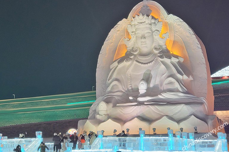 Our customer Leong from Singapore visited the Ice and Snow World in Harbin, Heilongjiang, in Janurary 2024. Our customer Leong from Singapore visited the Ice and Snow World in Harbin, Heilongjiang, in Janurary 2024.