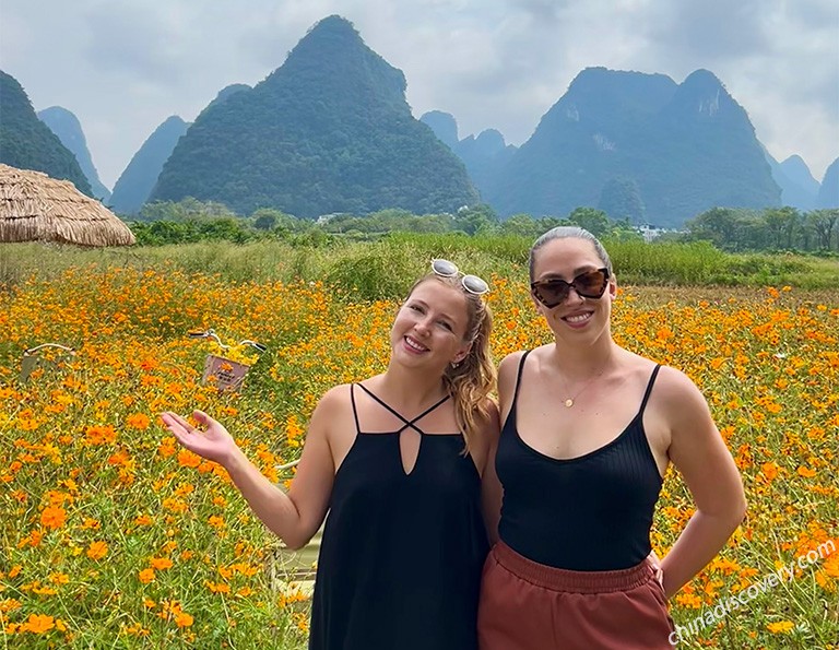 Flowery Yangshuo in September - Cassandre from France
