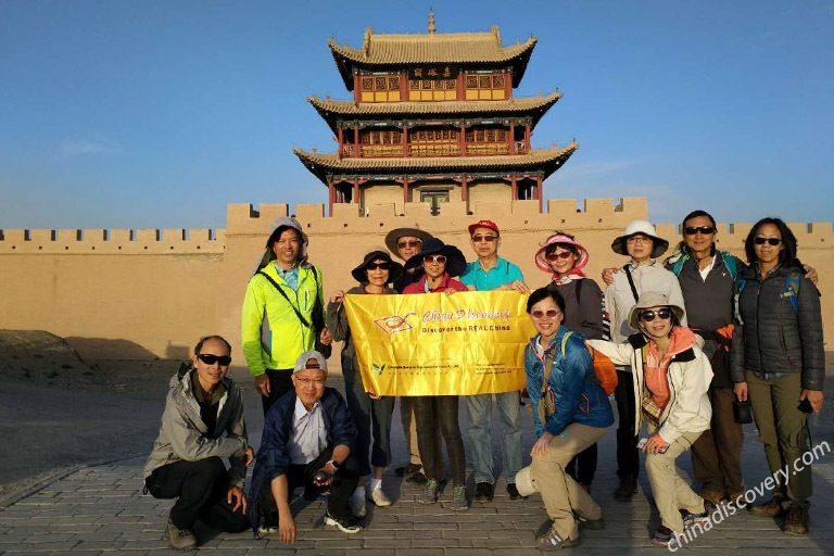 Mrs. Garlen Chan’s group from Canada - Jiayuguan