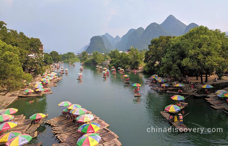 Yulong River Bamboo Rafting