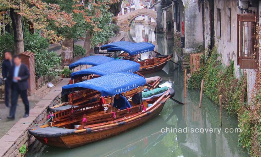 Shanghai Zhouzhuang Ancient Town in 2017