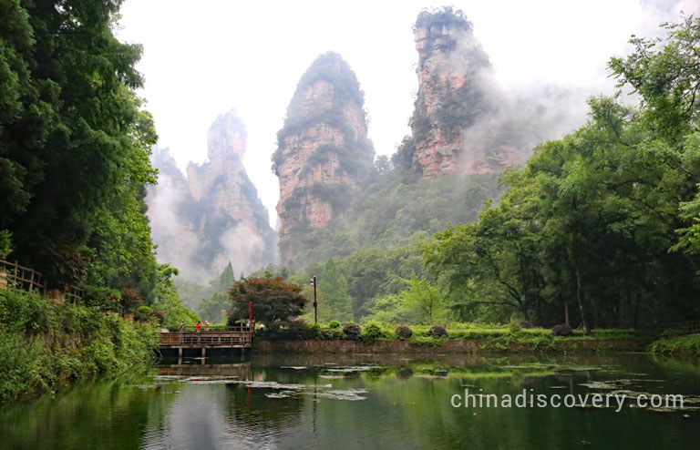 Zhangjiajie National Forest Park in June