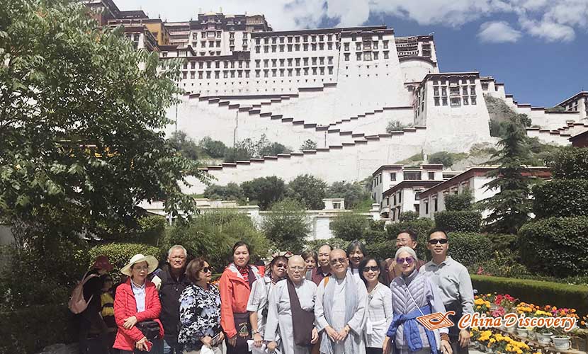 Lhasa The Potala Palace in September 2019 (Autumn)