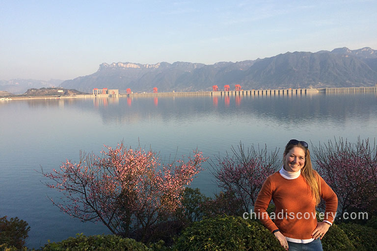 Jannifer visited Three Gorges Dam