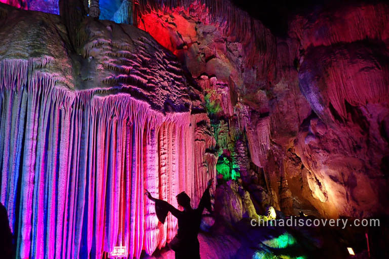 Sylvie’s group visited Guilin Reed Flute Cave in 2018, tour customized by Echo of China Discovery