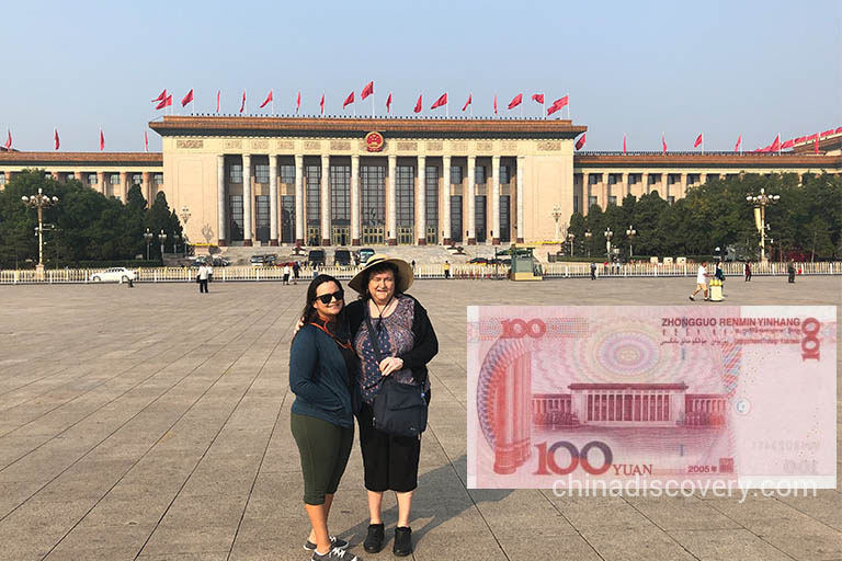 Lorna’s group visited the Great Hall of the People in Beijing in September 2019, tour customized by Mark