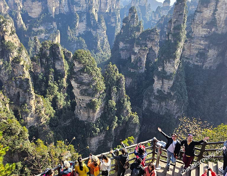 Yuanjiajie, Zhangjiajie National Forest Park-202311-Ivan's Group from New Zealand