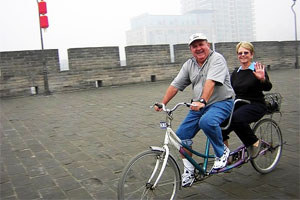 Xian Ancient City Wall Bike Tour