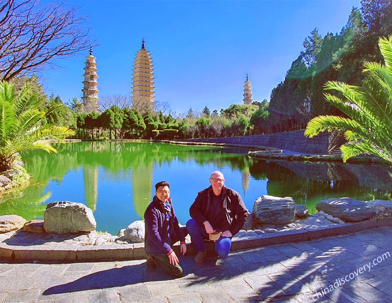 Three Pagodas of Chongsheng Monastery - Louis J from Belg