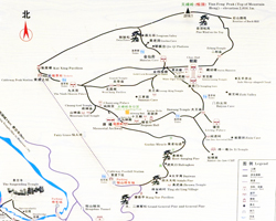 Hengshan Tourist Map