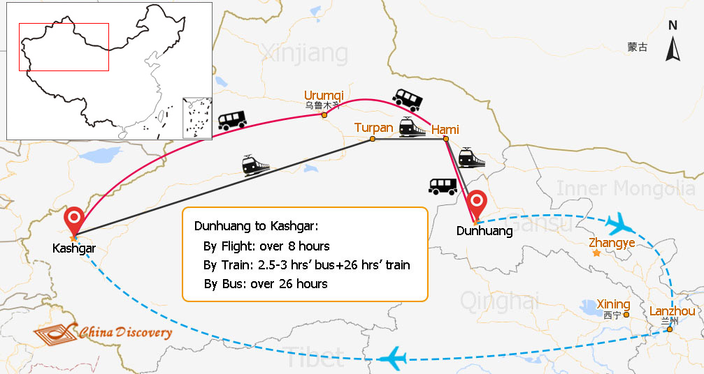 Dunhuang to Kashgar