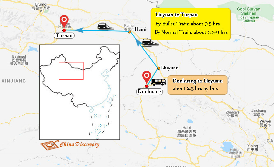 Dunhuang to Turpan Transportation