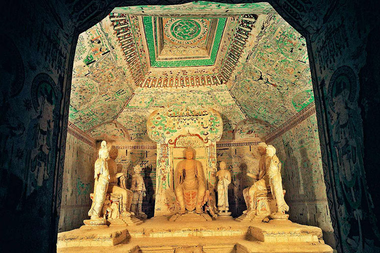 Cave 55 in Dunhuang Mogao Grottoes How to Get to Yulin Caves