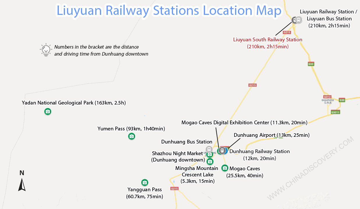 Liuyuan Railway Stations