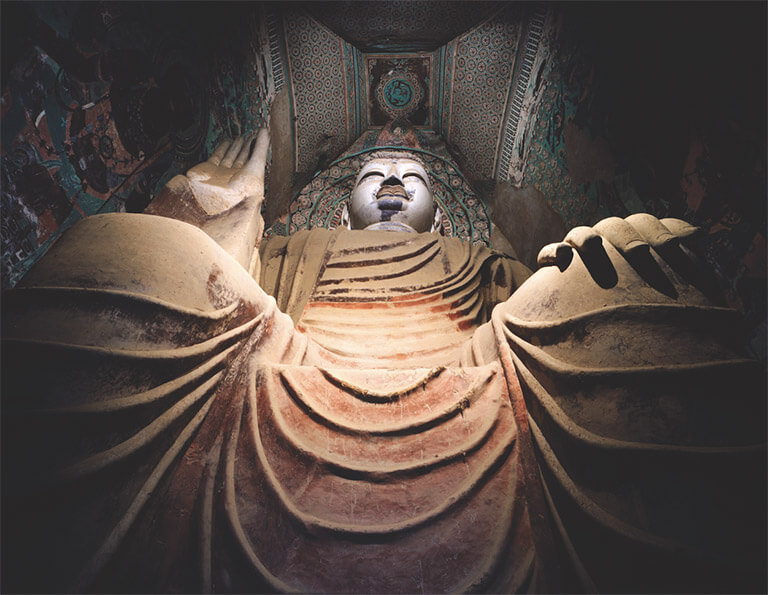Mogao Grottoes Giant Buddha in No. 96 Cave