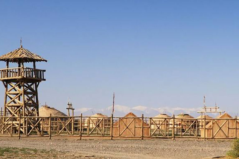 Yangguan Pass Barrack Camps Dunhuang Yangguan Pass