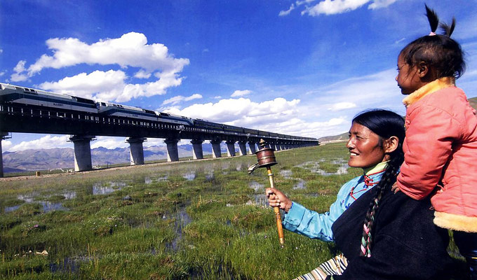 Tibetan People in Tibet