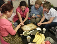 Family Visit to Make Dumpling