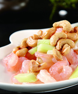 Sautéed Shrimp with Cashew Nuts