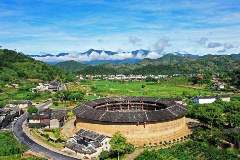 Fujian Hakka Roundhouse Overlook Fujian Tulou