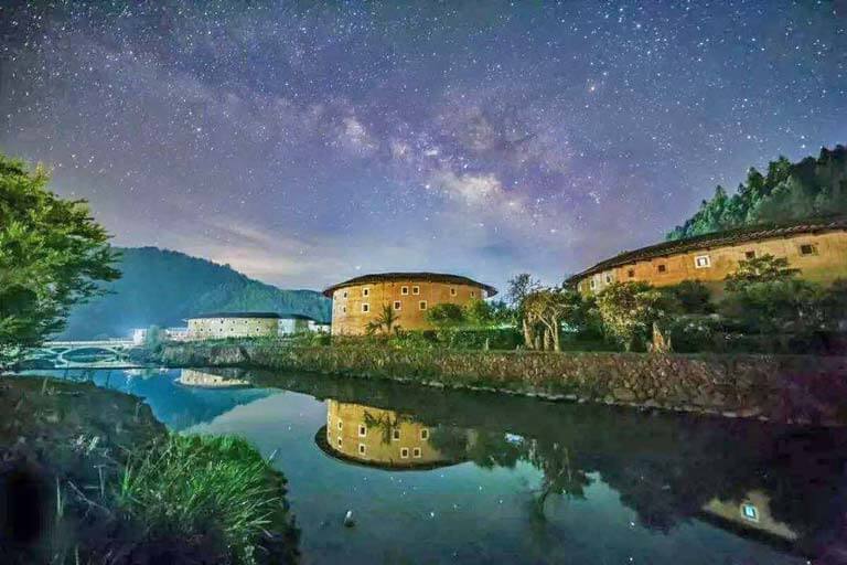 Fujian Tulou Nightview