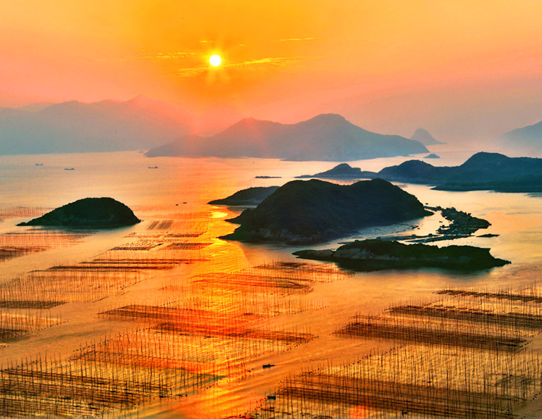 Huazhu Village Sunrise 
