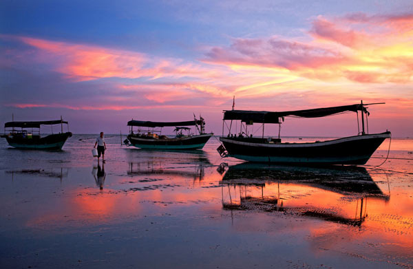 Fujian Xiapu Mudflat - Yantian Sunset