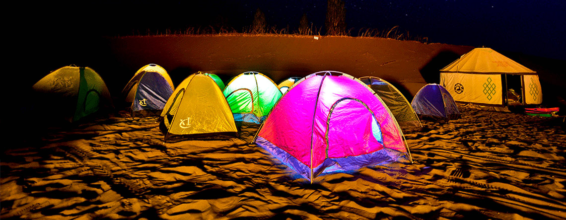 Dunhuang Desert Camping