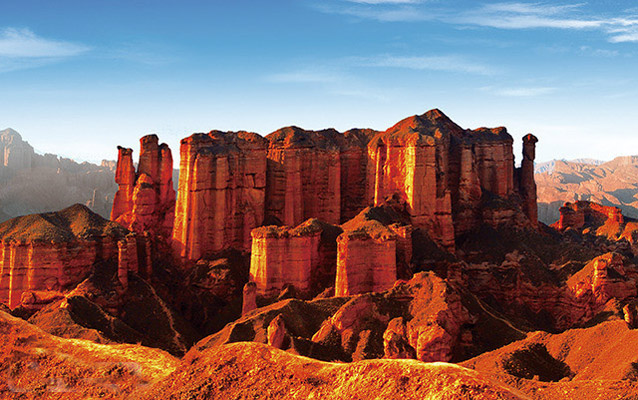Binggou Danxia Landform
