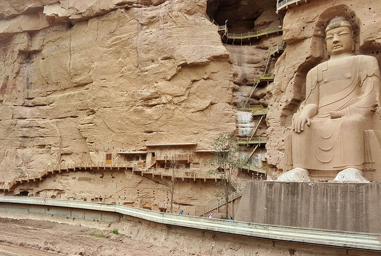 The Great Maitreya Buddha Bingling Temple Grottoes