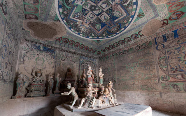 Yulin Grottoes (No. 3 Cave)