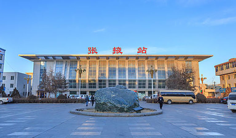 Zhangye to Jiayuguan