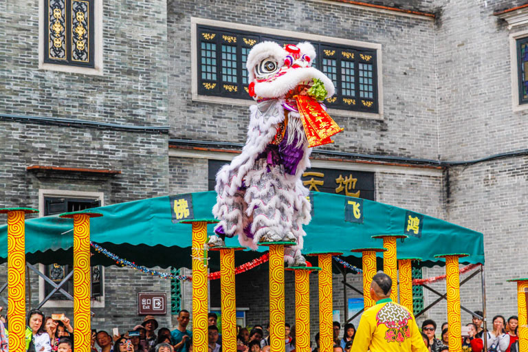 Foshan Ancestral Temple Lion Dance