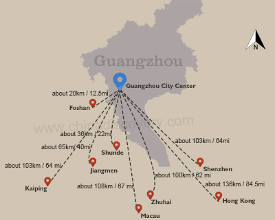 Hot Tourist Destinations near Guangzhou