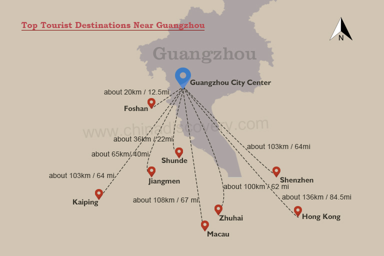 Hot Tourist Destinations Near Guangzhou