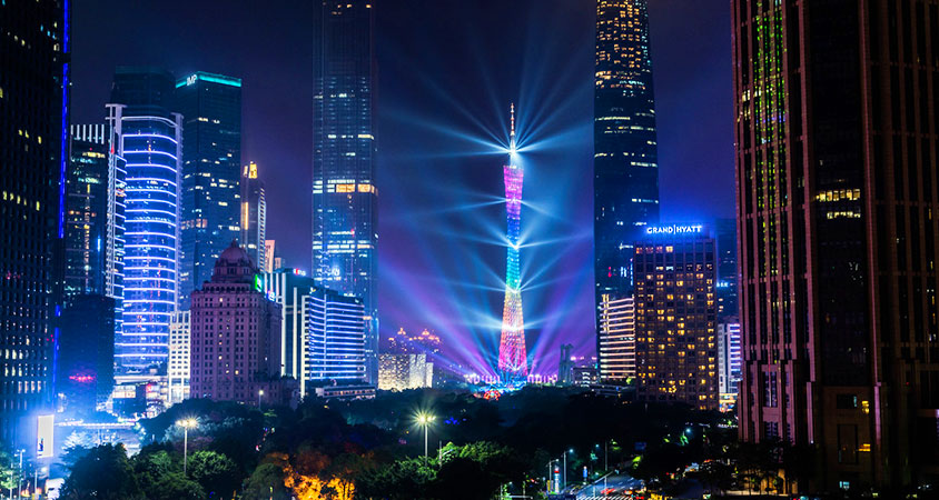 Canton Tower Night View