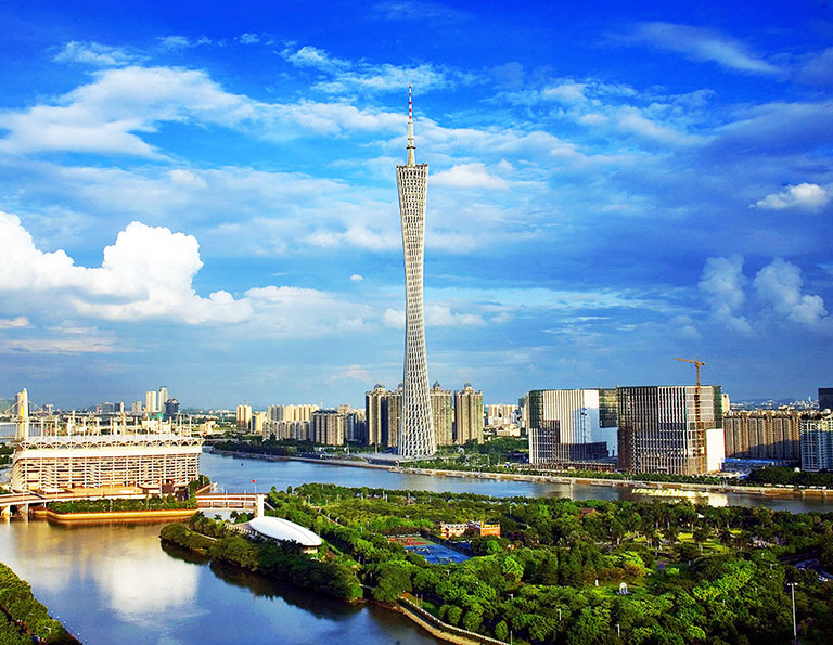 View Canton Tower in Daytime