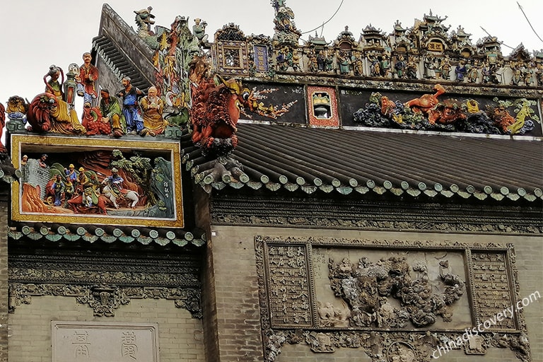 Exquisite Decoration of Chen Clan Ancestral Hall