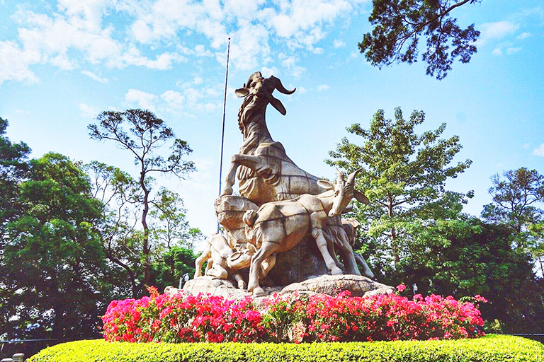 Five Rams Statue in Yuexiu Park